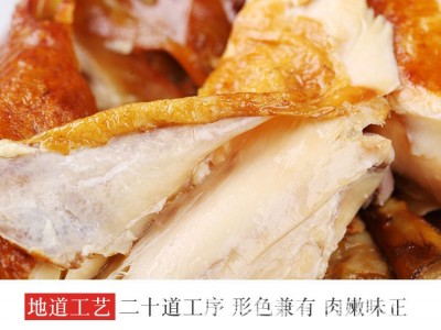 山东特产阿胶烧鸡500克骨烂香嫩阿胶烧鸡真空包装卤味阿胶烧鸡图4