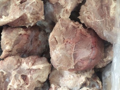 厂家直销 冷冻熟半成品牛脸肉牛大脸肉酒店饭店餐馆专供 现货批发图3