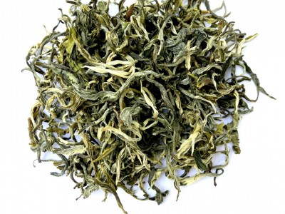 【欧盟有机绿茶】出口银毫毛峰绿茶广西白毫茶树高香绿茶散装图5