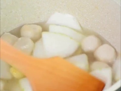 潮汕墨鱼丸 速冻海鲜火锅丸子食材花枝墨鱼丸 OEM贴牌定制厂家图3