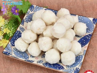 墨粒墨鱼丸 500g/袋 墨鱼鱼丸 火锅烧烤小吃速冻鱼丸图3