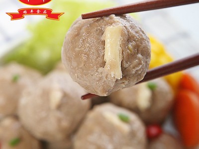 雄丰牛筋丸500g肉丸火锅食材麻辣烫丸子批发冷冻食品厂家直销图4