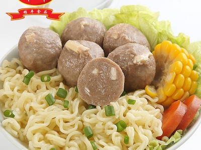雄丰牛筋丸500g肉丸火锅食材麻辣烫丸子批发冷冻食品厂家直销图3