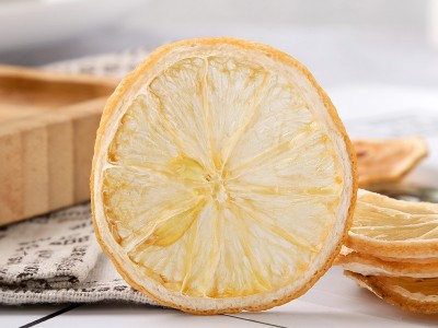 厂家批发安岳烘干柠檬片 散装新货柠檬干 花果茶冻干柠檬水果片茶图3