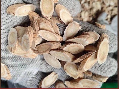 长林中药材无熏黄芪指甲片斜片散装批发泡茶炖汤料煲汤泡茶图3