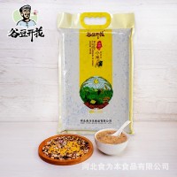 小米杂粮片营养速食小米粥杂粮片与米同熟物理压扁工艺小米杂粮片