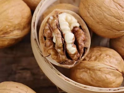 熟核桃奶香味草本味薄皮核桃400g 坚果核桃2022年新货手剥烤核桃图2