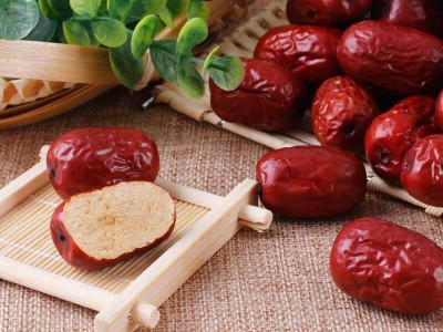 新疆特产若羌红枣500g 免洗吊干枣煮粥煲汤核小肉厚 批发代发图3