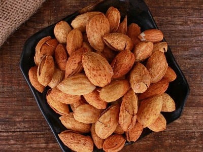 盐焗奶香巴达木纸皮原味巴旦木手剥巴旦木坚果干果炒货150克图4