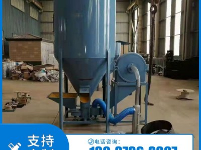 家厚饲料搅拌粉碎一体机1000-11千瓦生铁磨头无尘吸管含电柜箱图3