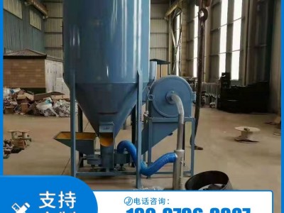 家厚饲料搅拌粉碎一体机1000-11千瓦生铁磨头无尘吸管含电柜箱图4