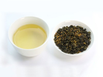 国产高品级无硫桂花乌龙对标德国再加工茶桂花调味乌龙茶散装批发图2