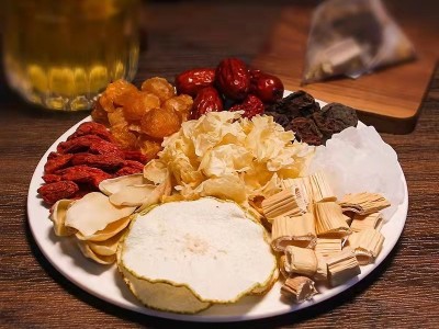 老北京小吊梨汤三角茶包冰糖雪梨汤银耳羹红枣枸杞百合原材料图3