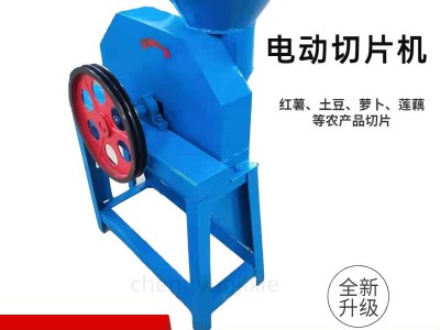 红薯切片机商用 胡萝卜削片机 山药切片 莲藕刨片图2