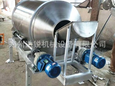大型不锈钢滚筒搅拌机 食盐白糖混合机 食品腌肉专用不锈钢混合机图4