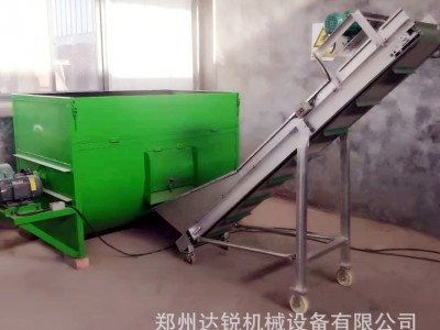 牛羊饲料搅拌机 养殖草料混合拌料机 卧式玉米饲草混合机图3