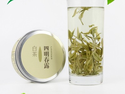 2022四明春露白茶（绿茶）高山茶园白茶 伴手礼四明春露白茶礼盒图2