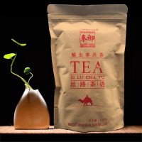 懒人免撬 袋装 泾阳茯茶 陕西黑茶 蛹虫草茯茶 厂家直销 120g