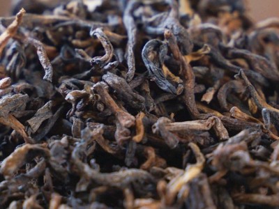 2022年云南普洱茶景谷金芽熟茶散装批发 宫廷古树茶熟普散 茶250g图3