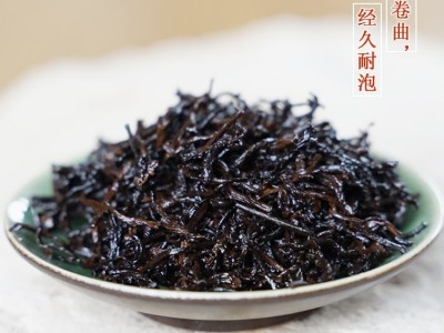 2022年云南普洱茶景谷金芽熟茶散装批发 宫廷古树茶熟普散 茶250g图4