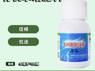 丰力惠海绿素 英国海藻肥叶面肥 海藻酸腐殖酸有机水溶肥料40ml图1
