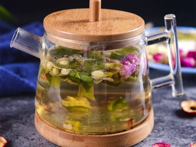 艺鸿源 玫瑰柠檬荷叶茶 菊花山楂决明子组合茶八宝茶200g一件代发图2