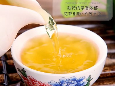 茉莉绿茶奶茶店专用 2022新茶茉莉花茶鲜果茶奶绿柠檬茶原料批发图3