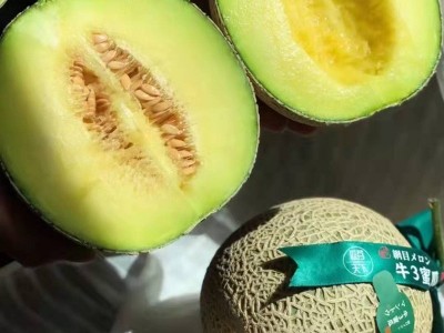 牛3蜜瓜哈密瓜网纹瓜甜瓜 牛3蜜瓜礼盒装图3