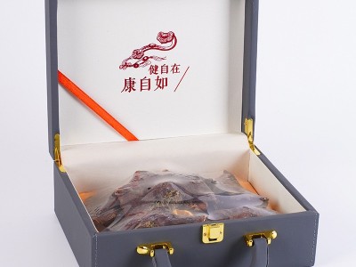 长白山赤灵芝礼盒装林下灵芝仿野泡酒泡水滋补干灵芝送礼佳品批发图5