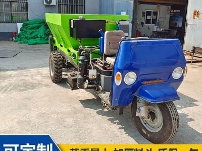农用三轮撒肥车抛洒均匀乘坐式撒粪车自走式农田撒肥车撒肥机图2