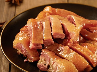 卫食园 汤汁腊鸭1000g彩袋包装安徽特产农家自制腊味腌制咸鸭批发图4
