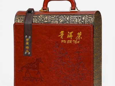 普洱茶班章古树熟饼茶357g礼品茶批发茶叶中秋礼品 现货批发图4