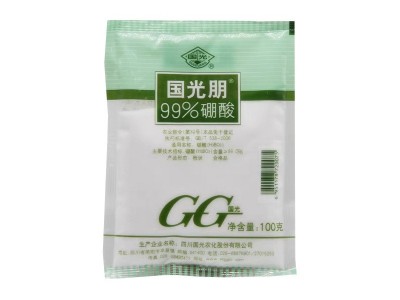 国光硼99%高纯度硼肥 防落花落果促花芽分化保花叶面肥水溶 100克图4