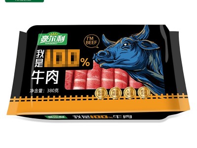 涮烤火锅超市用雪花牛肉卷批发 原切新鲜冷冻牛肉片涮烤火锅食材图4