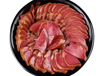 烟熏猪舌头农家柴火烟熏腊肉口条250g 四川腊味厂家批发 一件代发图4