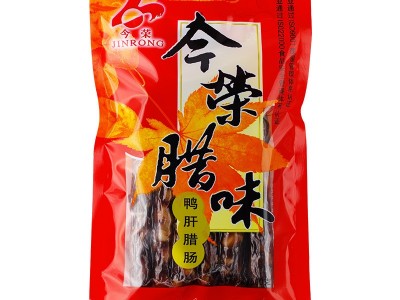 今荣厂家批发广味商用饭店煲仔饭风干腊味广式七分痩鸭肝腊肠500g图5