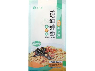 云仟味江苏老上海葱油拌面250g套餐手工拉面手延面煮5分钟即可图5