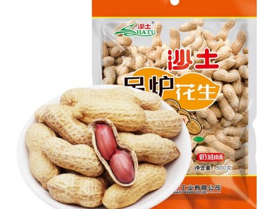 沙土瓜子批发市场特产 吊炉花生奶油味休闲零食500g*14（一件14斤图5