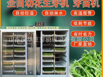 庆华商用箱式花生芽机 智能花生芽机 全自动高温控水发花生芽设备图2