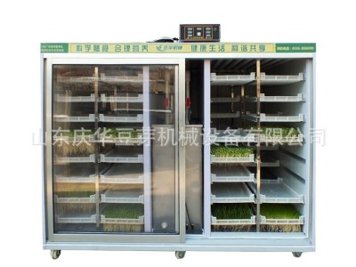 庆华花生芽设备全自动水培花生芽机 提供花生芽培育技术芽苗机图5