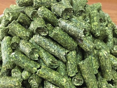 苜蓿草颗粒 兔子牛马羊动物饲草原料 喂食方便源头厂家物美价廉图5