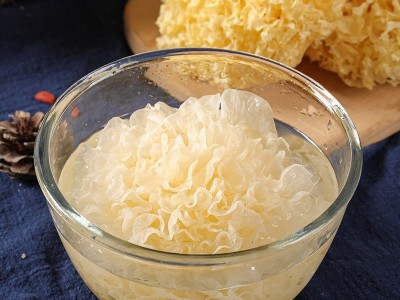 【一件代发】椴木小银耳干货碎银耳 白木耳无薰硫丑耳出胶糯雪耳图4
