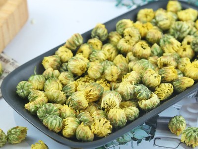 厂家批发新货桐乡胎菊 基地直供散装杭白菊 农产品菊花茶叶胎菊王图3