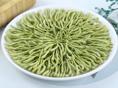 金银花茶 河南封丘金银花茶基地批发直供山银花茶 散装500g花草茶图2