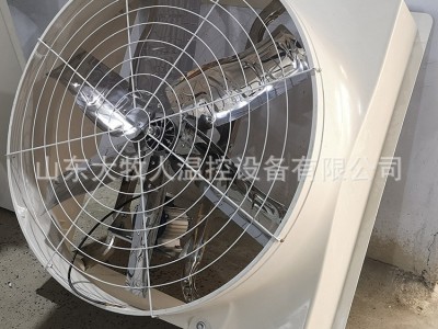 玻璃钢负压风机 网吧厂房排风扇 批发850型直连玻璃钢负压风机图2