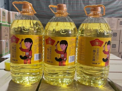 批发巧媳妇色拉油5L（4桶/箱）桶装非转一级大豆油批发图4