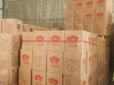 批发巧媳妇色拉油5L（4桶/箱）桶装非转一级大豆油批发图5