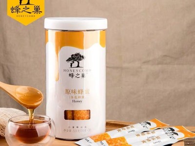 蜂之巢原味蜂蜜 厂家供应甜美时尚 便携装原味蜂蜜36条图5