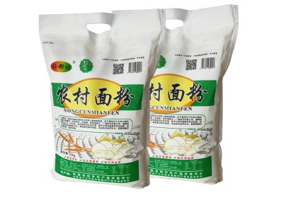 厂家供应农村面粉 5kg馒头包子富硒面粉 石磨食用富硒面粉图5