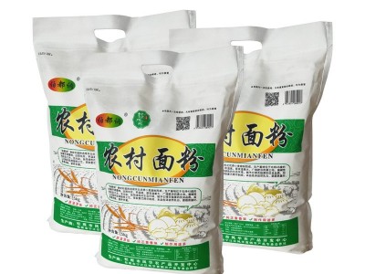 厂家供应农村面粉 5kg馒头包子富硒面粉 石磨食用富硒面粉图2